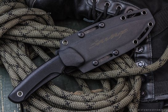 Туристический нож Savage D2 StoneWash